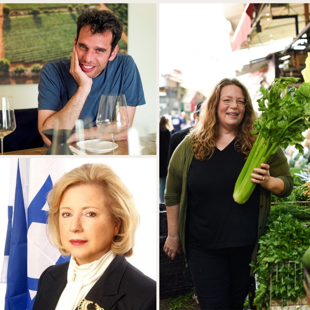 Share meals and stories with many of Joan Nathan’s friends and colleagues, including winery owner Nathan Hevrony, former Knesset member Colette Avital, celebrity chef and food historian Shmil Holand, and acclaimed cookbook author Adeena Sussman.